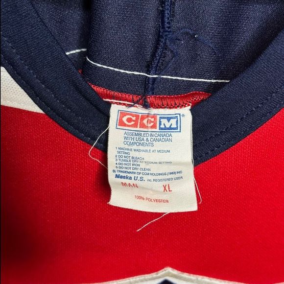 Vintage Maska CCM Florida Panthers NHL Jersey XL - Picture 5 of 6